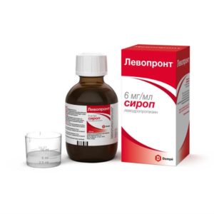 Левопронт 6мг/мл 120мл сироп домпе фармачеутичи с.п.а.