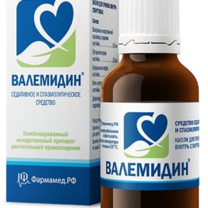 Валемидин 25мл капли для приема внутрь