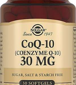 Солгар коэнзим q10 капсулы 30мг 30 шт.