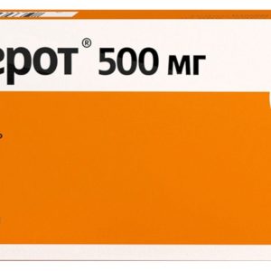 Магнерот 500мг 50 шт. таблетки