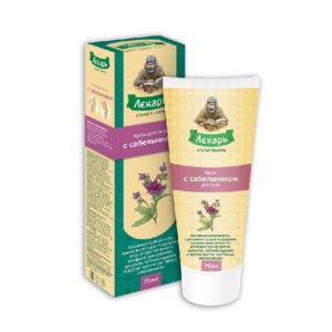 Лекарь с сабельником 75мл крем для тела
