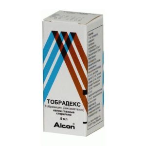 Тобрадекс 5мл капли глазные