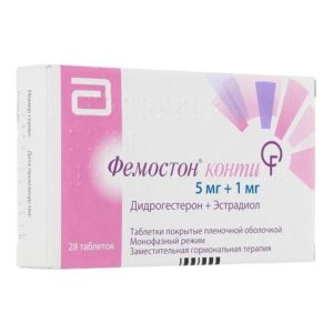 Фемостон конти 1мг/5мг 28 шт. таблетки