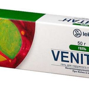 Венитан 1% 50г гель для наружного применения