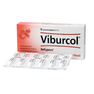 Вибуркол 12 шт. суппозитории ректальные для детей biologische heilmittel heel gmbh