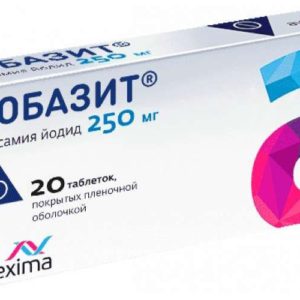 Нобазит 250мг 20 шт. таблетки покрытые пленочной оболочкой