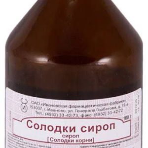 Солодки сироп 100г