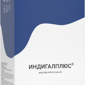 Индигал плюс капсулы 500мг 120 шт.