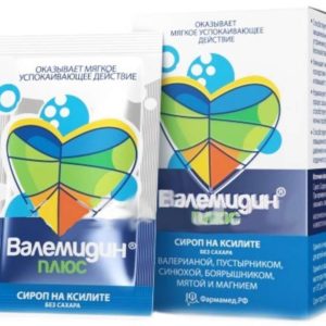 Валемидин плюс сироп без сахара 3мл 10 шт.