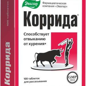 Коррида таблетки для рассасывания 500мг 100 шт. эвалар
