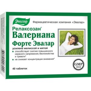 Релаксозан таблетки 40 шт. эвалар