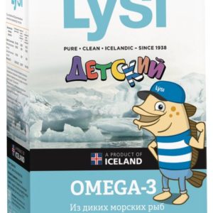 Лиси омега-3 капсулы жевательные детские с витамином д фруктовый вкус 60 шт.