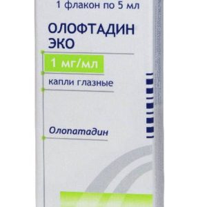Олофтадин эко 1мг/мл 5мл 1 шт. капли глазные