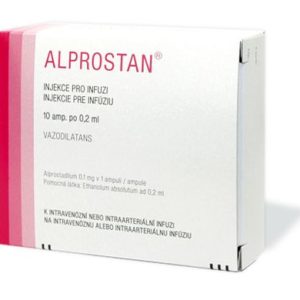 Алпростан 0,1мг/0,2мл 10 шт. концентрат для приготовления раствора для инфузий