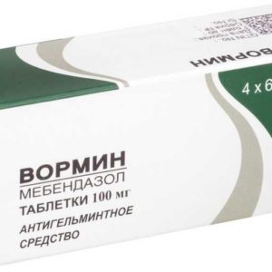 Вормин 100мг 24 шт. таблетки